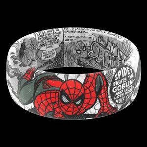 GrooveRing Spiderman Silicone Size9